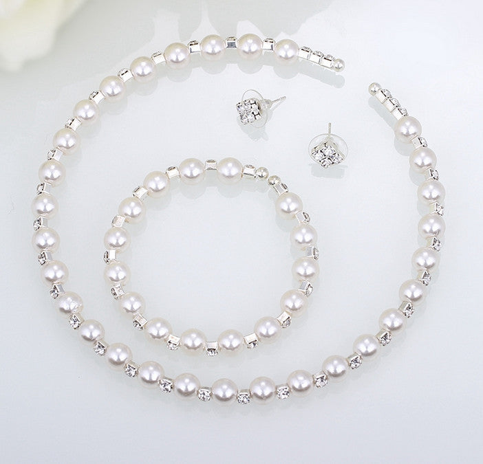 Parure Colette perles