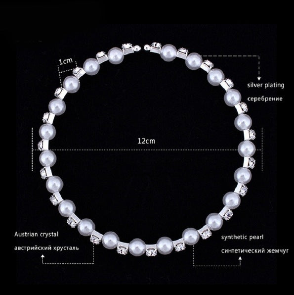 Parure en perles Colette